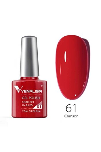 Venalisa Uv Led Kalıcı Oje Crimson No.61