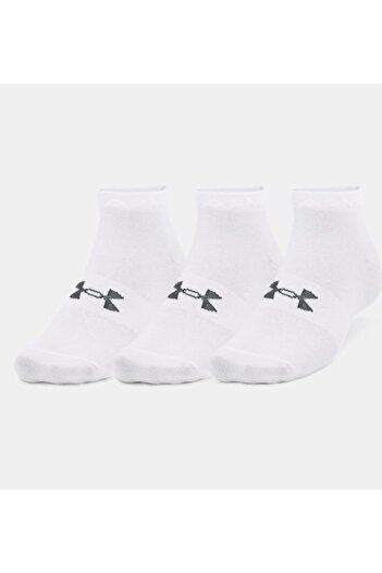 Under Armour Unisex Ua Essential Short Socks 3 Pack 1365745 -100 size 47/50