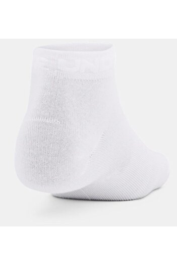 Under Armour Unisex Ua Essential Short Socks 3 Pack 1365745 -100 size 47/50