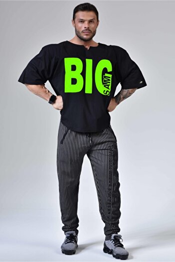 Big Sam Oversize Rag Top Bodybuilding T-shirt