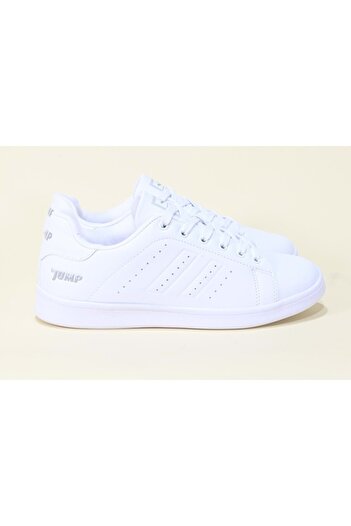 Jump N 15306 White Unisex Orthopedic Sneakers Daily Walking Sports Shoes