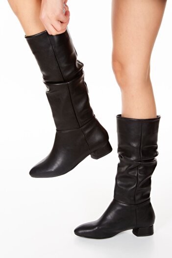 derithy Rasoned Boots-byc0251-Black