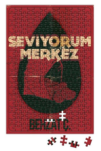 Baskı Dükkanı Behzat Ç I Love Central Puzzle 240 Piece Jigsaw