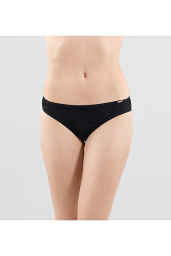 Blackspade Жіночі чорні трусики Comfort Classics з мереживом 1345