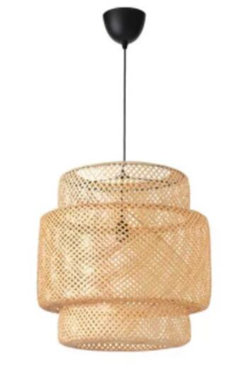 IKEA Sinnerlig Sarkıt Lamba Bambu Avize 50 Cm