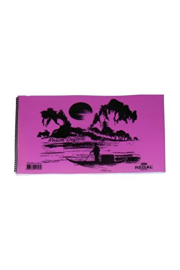 Gürpaş Sipralli Picture Book Plastic Cover 35x50 25 Yp
