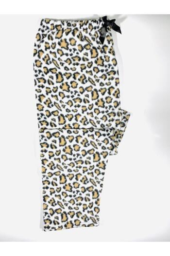 Altınay Pocketless Winter Fleece Women's Pajama Bottoms Single Bottom Je20
