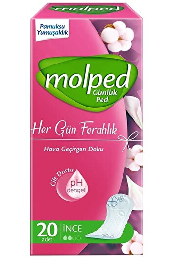 Molped Freshness Daily Pad Every Day - 20X12 Pieces