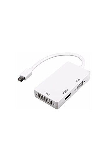 Alfais Marka: Al-4639 Mini Displayport Thunderbolt - Hdmi Vga Dvi Dönüştürücü Adaptör Kategori: Dön