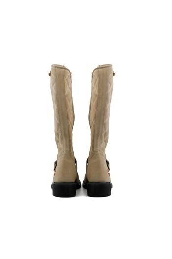 Harley Davidson Unisex Crosta Cream Daily Boots - 025g0074-hı
