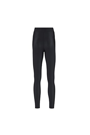 1Moda1Tarz Gianella Black Long Belted Slimming Shiny Tights - St.milano Espresso