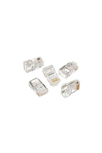 DIGICOM 100 Pieces Rj45 Jack Network Connector Connector Terminal Ethernet Terminal Jack
