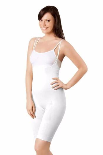 Elite Life Women's White Length Corset 895