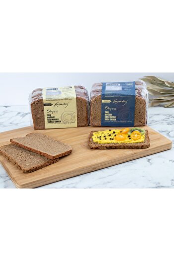 Kersendüz %100 Siyez Ekşi Mayalı Ekmekler 2'li Seçim 2x500gr(SADE-TAHILLI)
