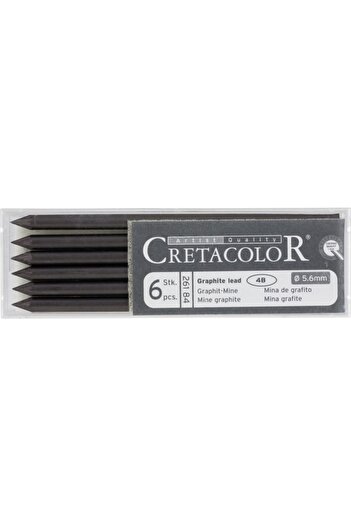 CretaColor Graphite 4b Portmin End 5.6mm 6-pack 26184