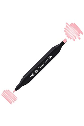 NEW Tinge Twin Double Tip Marker Pen Rp9 Pale Pink