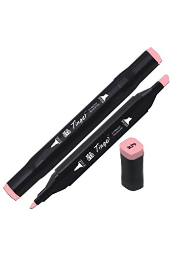 NEW Tinge Twin Double Tip Marker Pen Rp9 Pale Pink