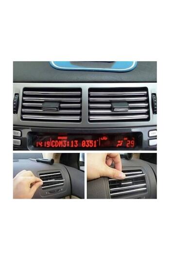 Unikum Ford Focus 2 Geçmeli 5 Metre Nikelaj Kapı Bagaj Koruyucu 5 Mm U Tipi