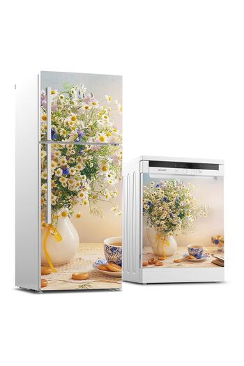 Tilki Dünyası Refrigerator And Dishwasher Set Sticker 0101