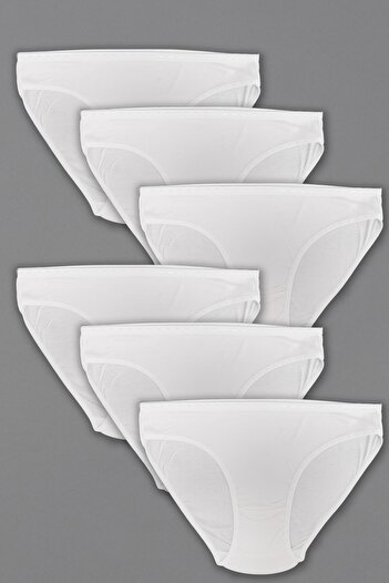Altun Women's Panties White 6 Pieces