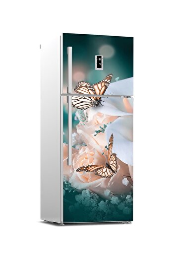 Tilki Dünyası Refrigerator Door Covering Sticker 0094