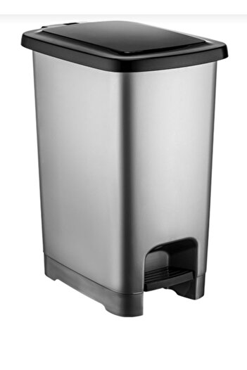 Şenyayla Plastik Slim Pedal Trash Can 10 Liters
