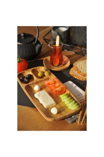 Bambum 39 cm Large 3 Compartment Flia Serving Plate B2456