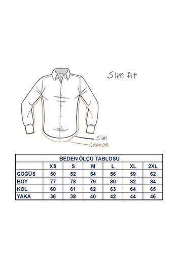 Dicotto White Navy Blue Biel Collar Slim Fit Micro Fabric Men's Slim Fit Shirt with Cufflinks - 200-3