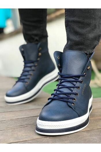 Chekich Ανδρικές μπότες Navy Blue