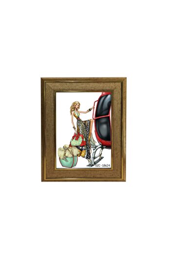 ÖZCANLAR ÇERÇEVE Hediyelik Çerçeve Dekorasyon Kişiye Özel Resim Çerçevesi Fotoğraf Çerçevesi Masaüstü Dekor 18x24