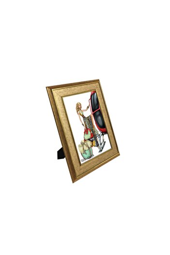 ÖZCANLAR ÇERÇEVE Hediyelik Çerçeve Dekorasyon Kişiye Özel Resim Çerçevesi Fotoğraf Çerçevesi Masaüstü Dekor 18x24