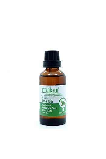 botaniksan 50ml Peppermint Oil - Distillation, Pure, Natural, No Additives