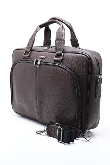 LOS ANGELES POLO CLUB Καφέ Unisex Laptop & Χαρτοφύλακας