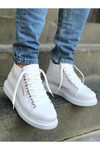 BPM Chekich Ch258 Bt - Men's White Boots