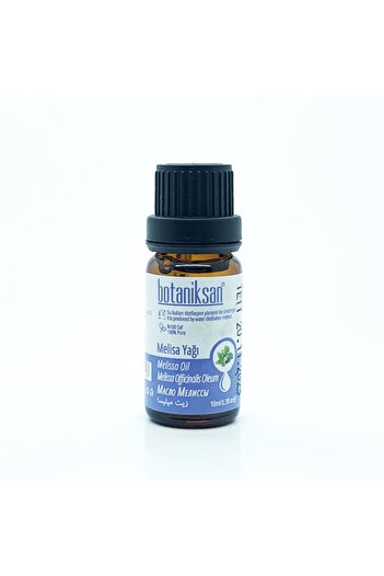 botaniksan 10 ml Lemon Balm Oil - Distillation, Pure and Natural Additive-Free