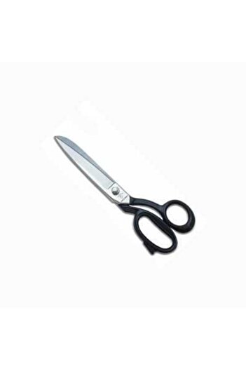 ofisturka Horsehead No 10 Black Handle Nickel Plated Tailor Scissors