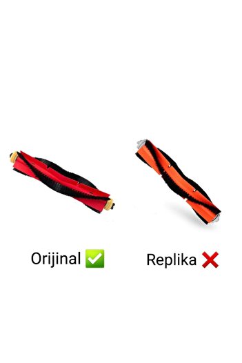 Xiaomi Κόκκινη κύρια βούρτσα Roborock S50 S51 S6 S5 Max - Εγγυημένη συμβατότητα με τον εισαγωγέα