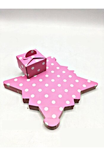 YAKUT Pink Patterned Turkish Delight Box of 50