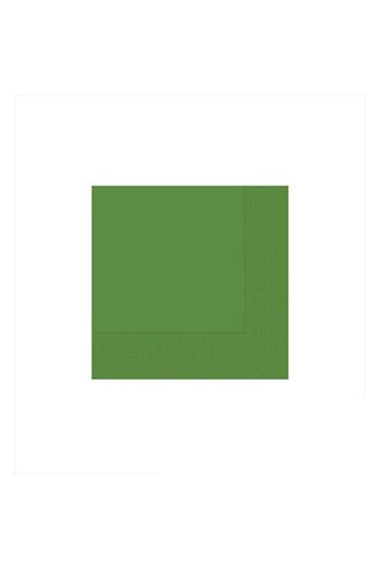 Roll-Up Green Paper Napkin 33x33 Cm