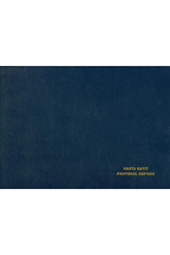 Cem Dilman patient registration protocol notebook hardcover 96 sheets