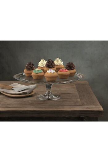 Paşabahçe Maxi Patisserie Footed Serving Plate