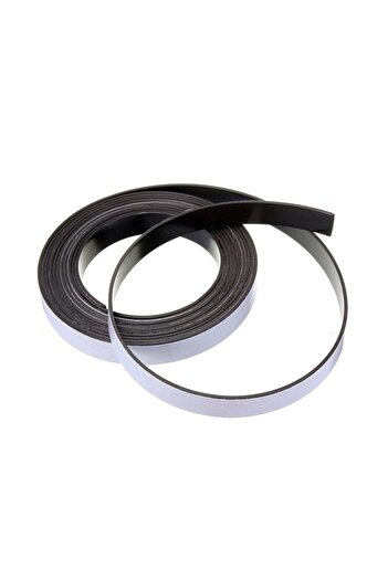 Dünya Magnet 2 Metre Şerit Magnet Mıknatıs - Arkası Yapışkanlı Çıkartmalı