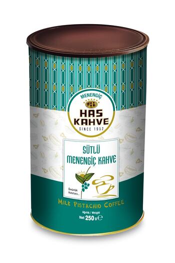 Has Kahve Legendary 3-Piece Tin 3*250 gr (Turkish Coffee with Terebinth - Hazelnut and Ottoman)