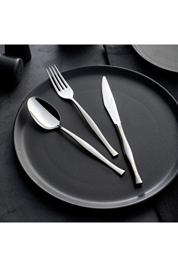 Nehir Elegant Cutlery Set 89 Pieces with Leather Bag