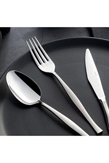 Nehir Elegant Cutlery Set 89 Pieces with Leather Bag