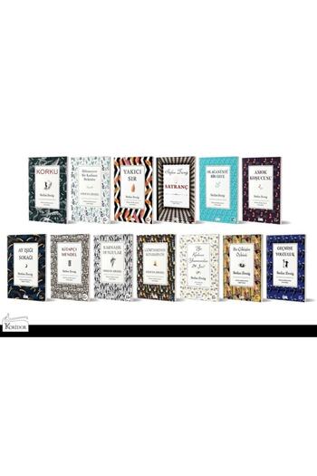 Koridor Yayıncılık Stefan Zweig 13 Kitap Set - Bez Ciltli Özel Baskı