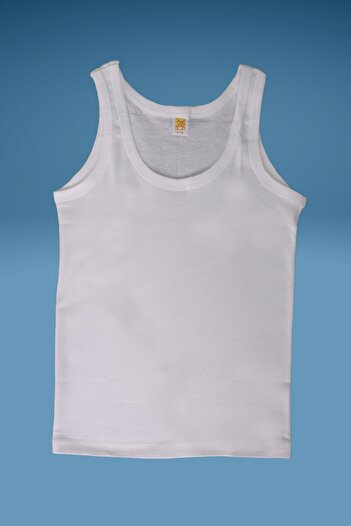 FAAL (Pack of 6) 100% Cotton, Combed Cotton Ribbed Kids Undershirt