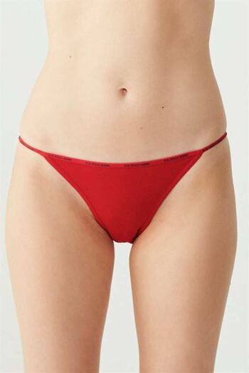 U.S. Polo Assn. Red Salmon Black White Skin Thin Edge 5-Piece Women's Slip
