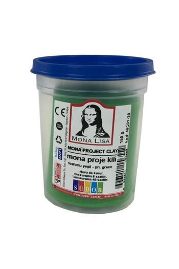 Südor Mona Lisa Mona Project Clay 150 gr Highlighter Green
