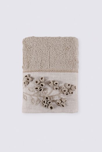 Ecocotton Masal Органічна бавовняна рушник для обличчя 50x90 см - бежевий